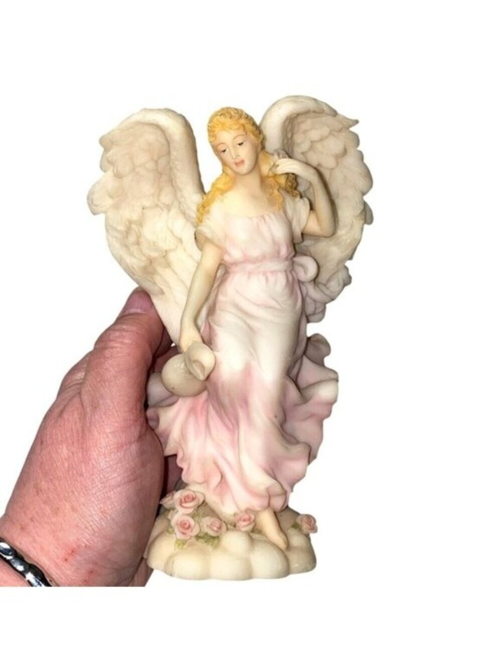 Vintage 1995 Seraphim Classics Rosalie "Natures Delight" Angel Figurine 74105